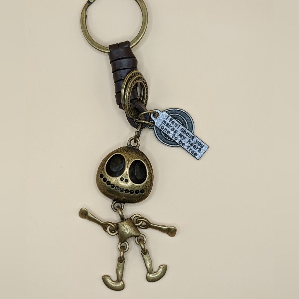 The Nightmare Before Christmas 🎄 Vintage look keychain - Jack Skellington - Picture 4 of 5